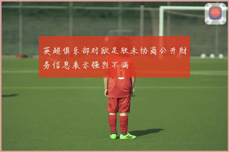 英超俱乐部对欧足联未协商公开财务信息表示强烈不满